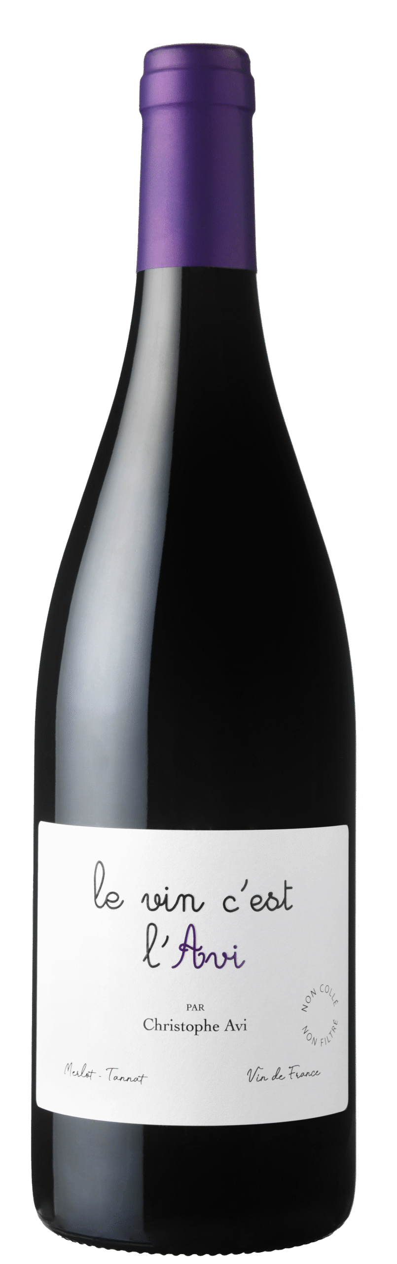 Le vin c'est l'Avi 2021 Rouge 75 cl