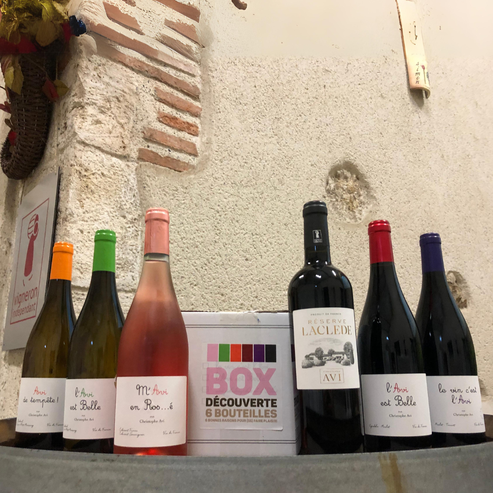 Le pack découverte « Le Sens de l'Avi » 6 bouteilles