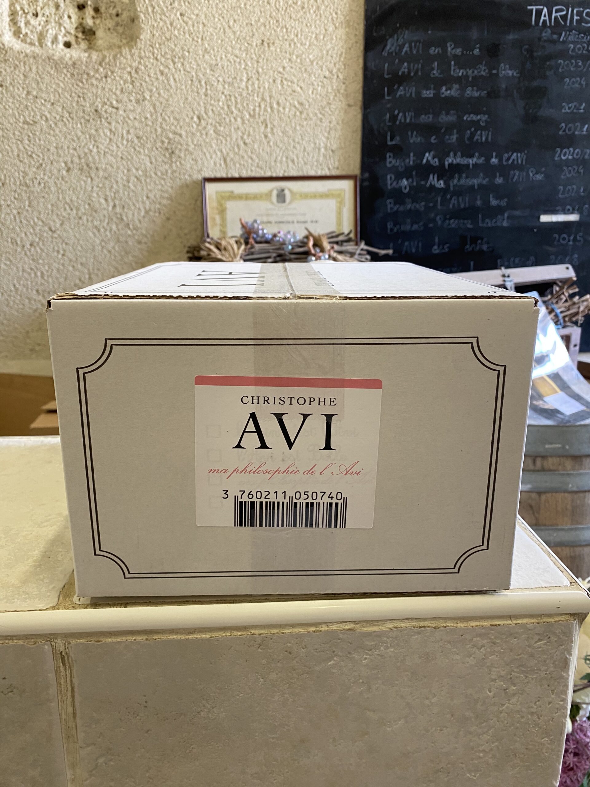 Carton de 6 bouteilles - Ma Philosophie de l'Avi Rosé 2023
